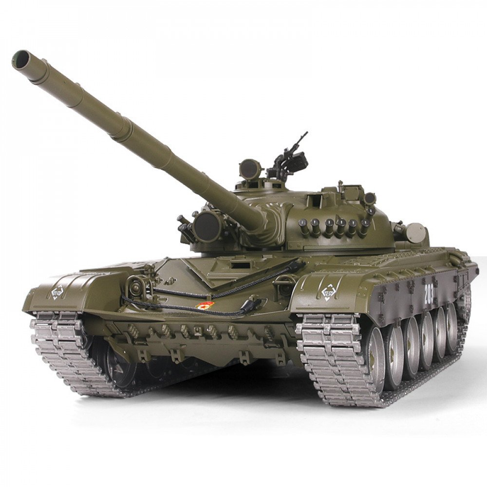 Радиоуправляемый танк Heng Long Т-72 Pro V7.0 масштаб 1:16 RTR 2.4GHz - 3939-1Pro V7.0