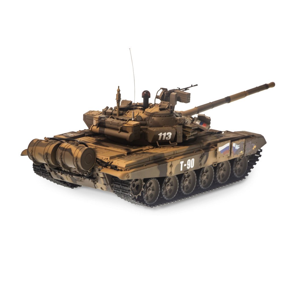 Радиоуправляемый танк Heng Long Т-90 V7.0 масштаб 1:16 RTR 2.4G - 3938-1 V7.0