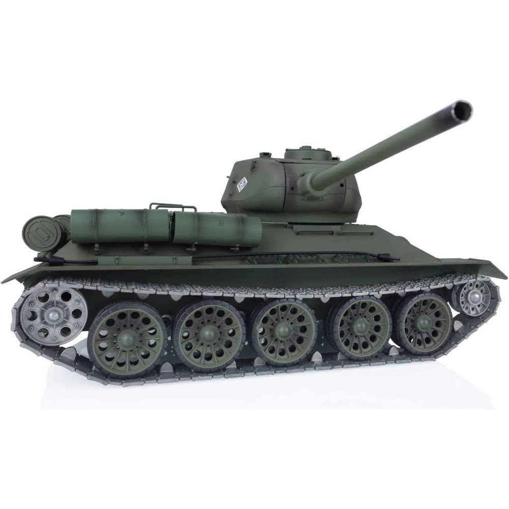 Радиоуправляемый танк Heng Long T-34 Pro V7.0 масштаб 1:16 RTR 2.4GHz - 3909-1Pro V7.0