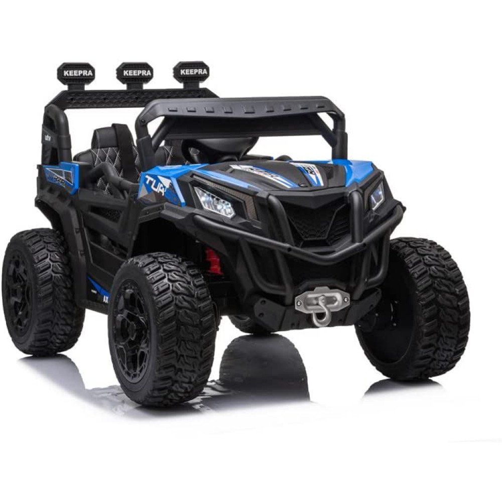 Детский электромобиль Багги (полный привод, EVA, 12V) - HC-301-4WD-BLUE