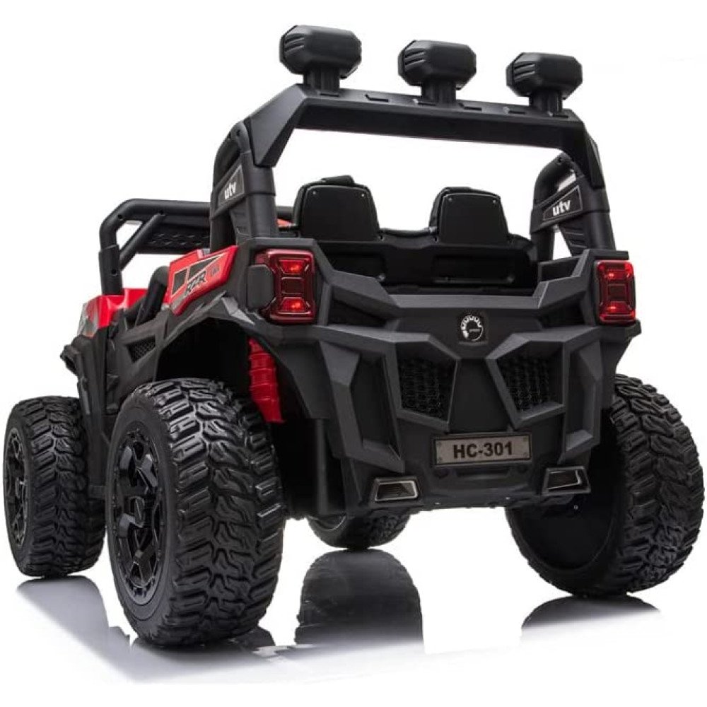 Детский электромобиль Багги (полный привод, EVA, 12V) - HC-301-4WD-RED
