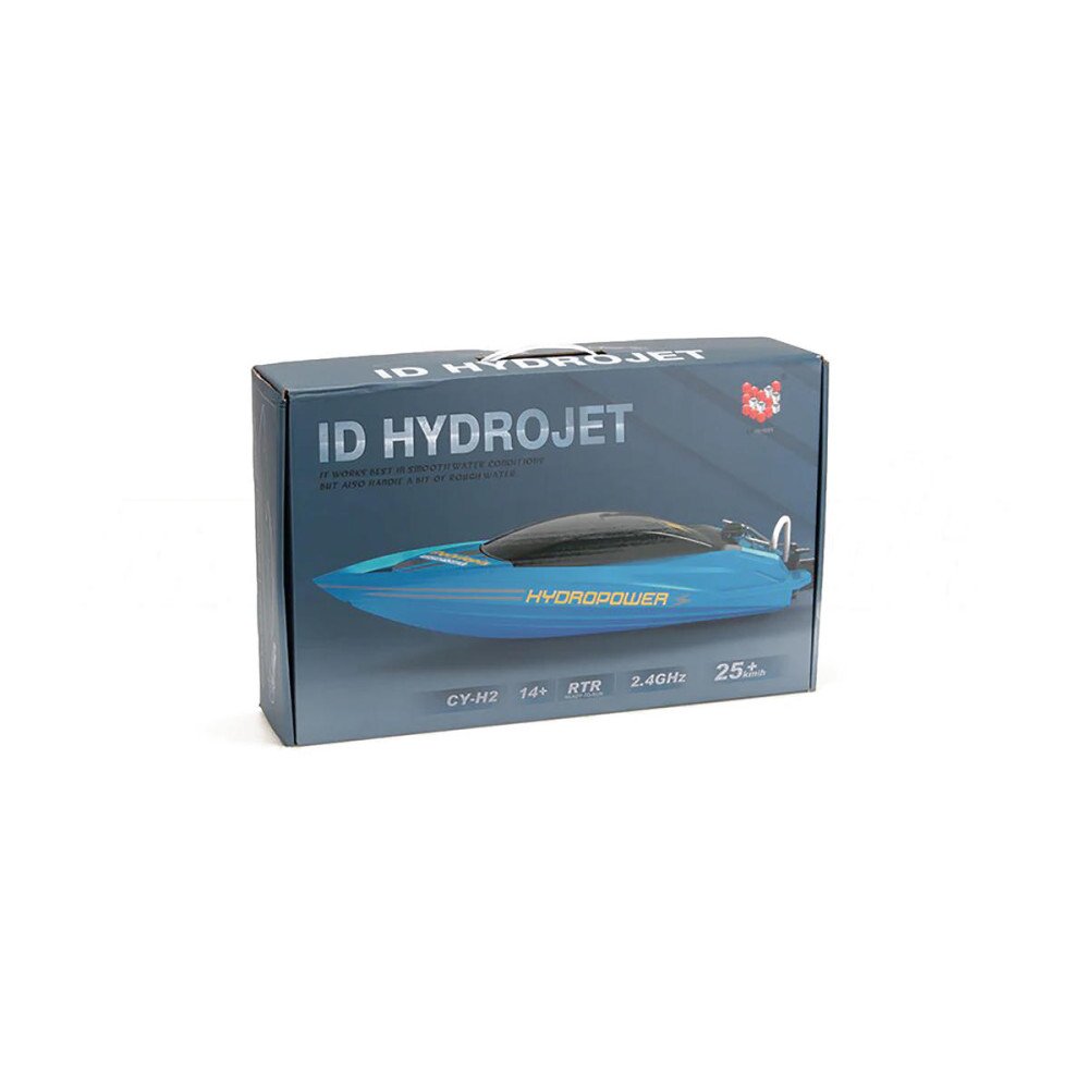 Радиоуправляемый катер с водяной помпой Red HydroJet (25 км/ч, 42 см) - HC807-RED