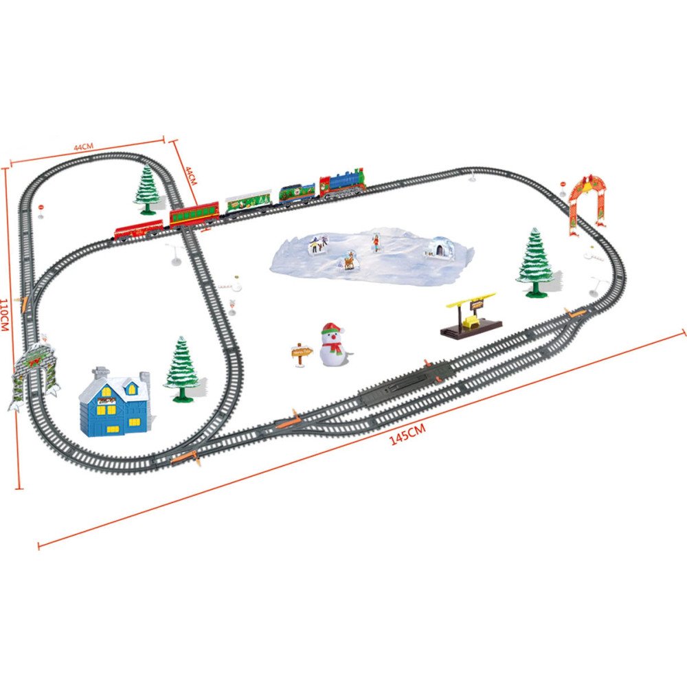 Железная дорога BSQ Новогодний Экспресс 670 см - BSQ-21811
