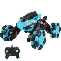 Радиоуправляемая синяя трюковая машинка Mekbao Внедорожник Чемпион - 5588-620-BLUE