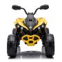 Детский электроквадроцикл BRP Can-Am Renegade (12V, полный привод, желтый) - DK-CA002-YELLOW