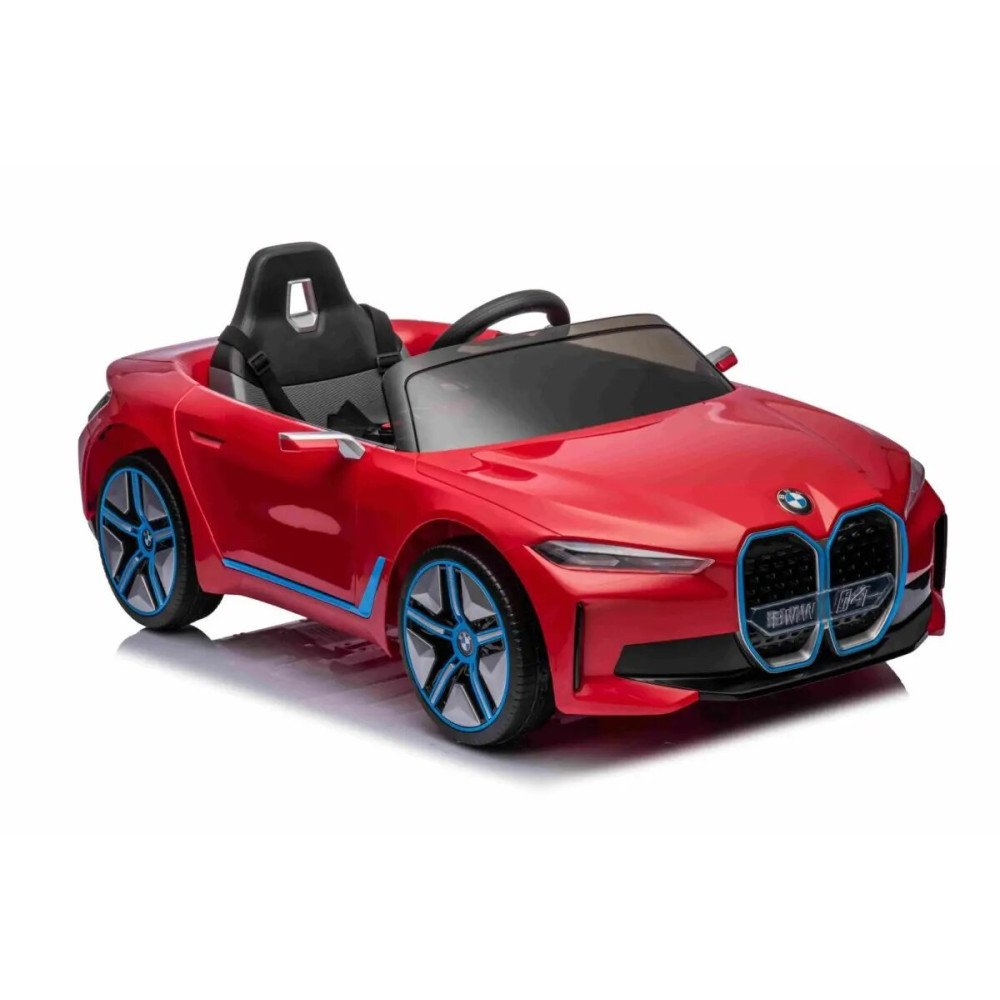 Электромобиль BMW I4 (полный привод, 12V) - JE1009-RED
