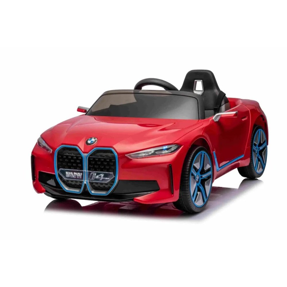 Электромобиль BMW I4 (полный привод, 12V) - JE1009-RED