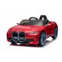 Электромобиль BMW I4 (полный привод, 12V) - JE1009-RED