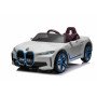 Детская машина BMW I4 (полный привод, 12V) - JE1009-WHITE