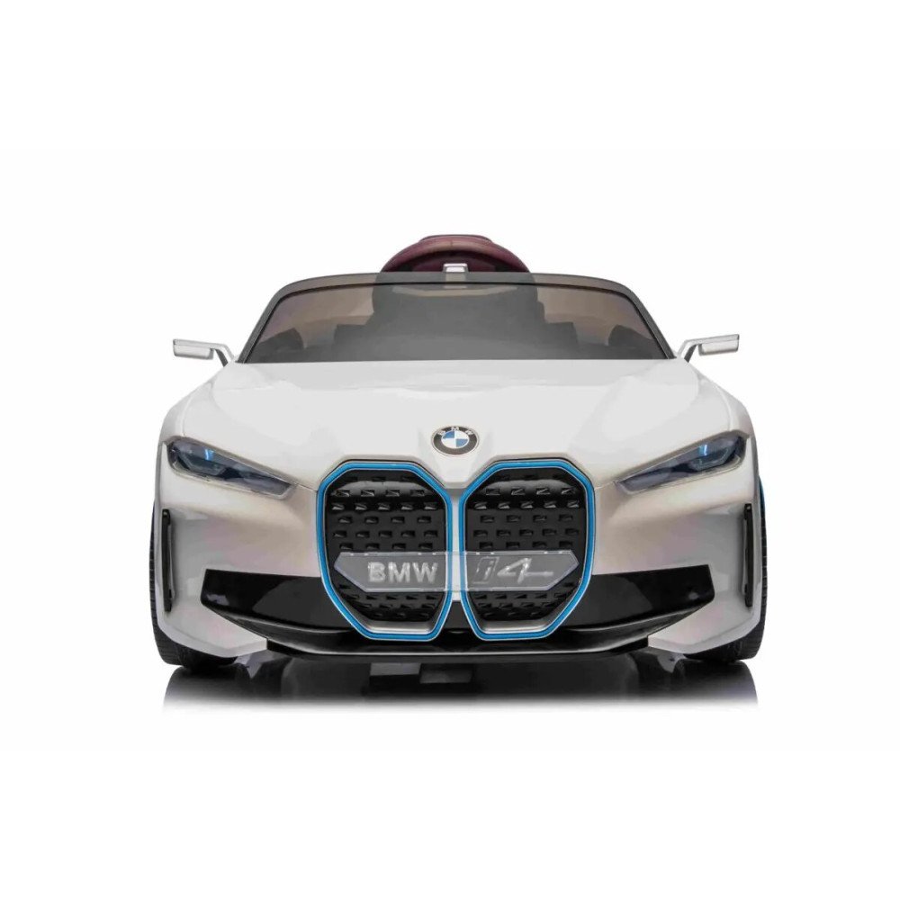 Детская машина BMW I4 (полный привод, 12V) - JE1009-WHITE