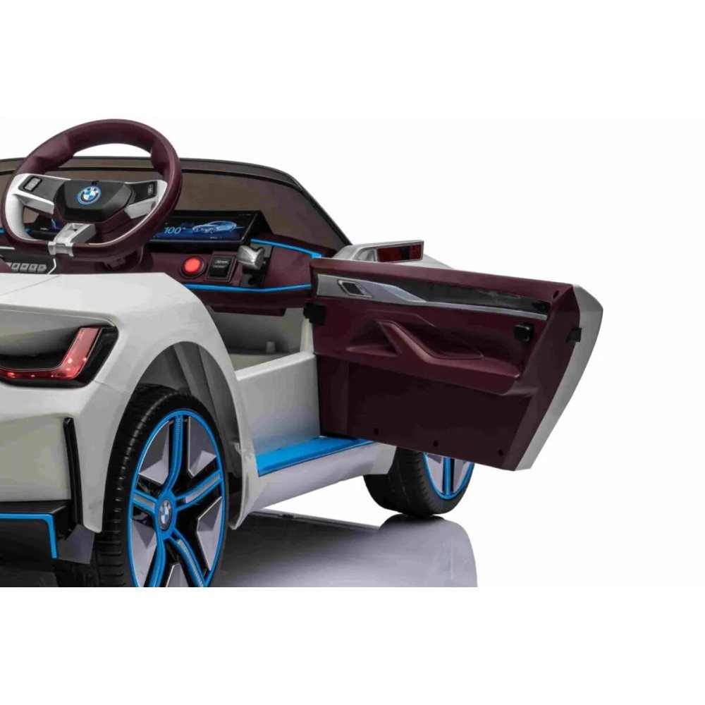 Детская машина BMW I4 (полный привод, 12V) - JE1009-WHITE