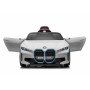 Детская машина BMW I4 (полный привод, 12V) - JE1009-WHITE
