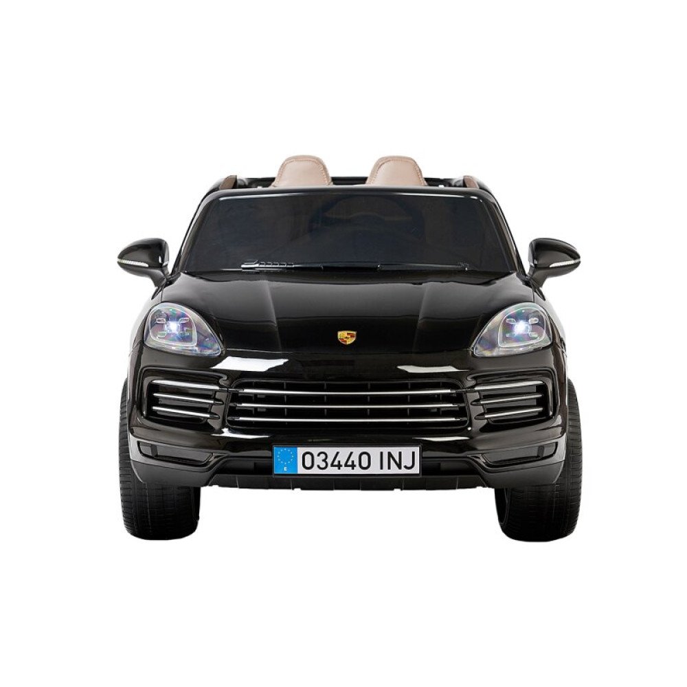 Детский электромобиль PORSCHE CAYENNE S 12V - JJ2128-BLACK-PAINT