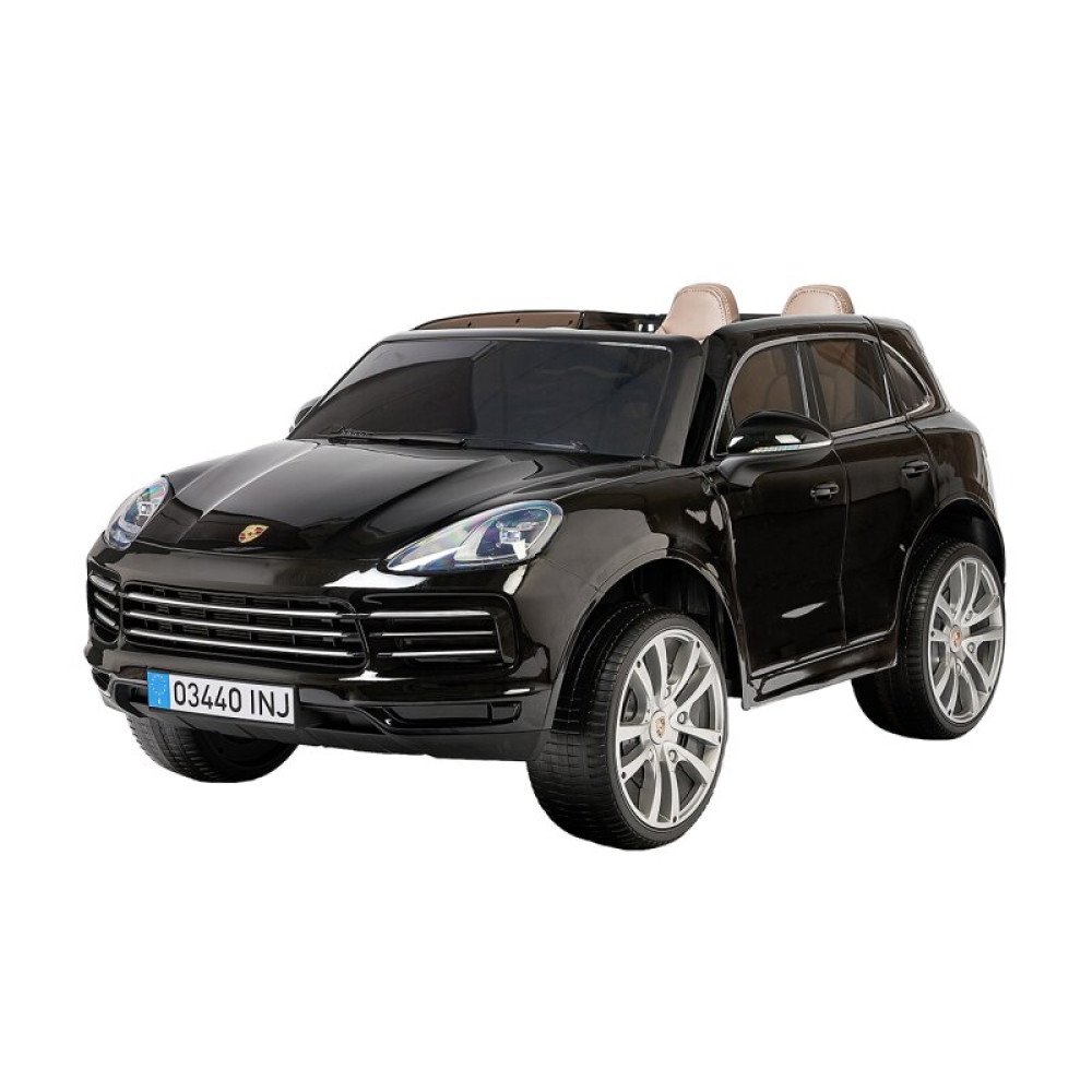 Детский электромобиль PORSCHE CAYENNE S 12V - JJ2128-BLACK-PAINT