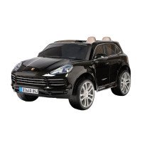 Электромобиль PORSCHE CAYENNE S 12V - JJ2128-BLACK-PAINT