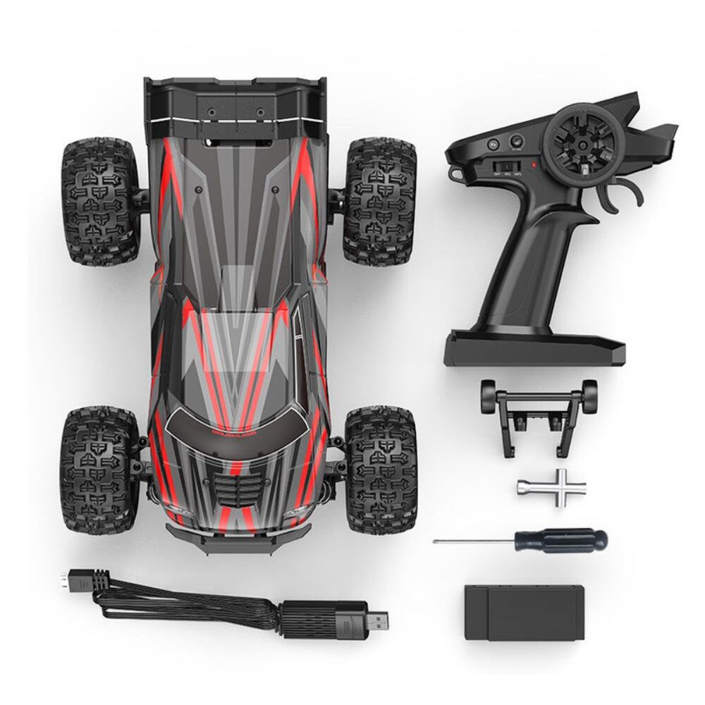 Радиоуправляемый внедорожник MJX Hyper Go 4WD Brushless Truggy 1:16 - MJX-16210-RED