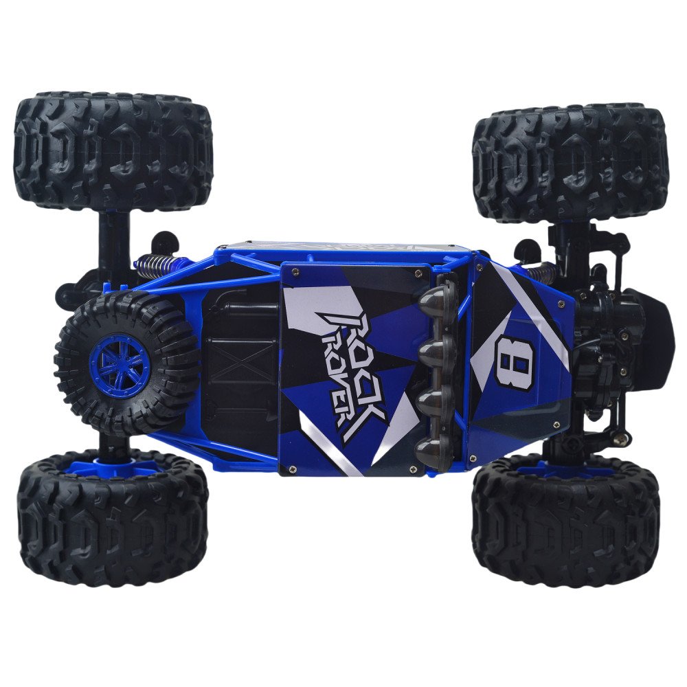 Радиоуправляемый синий краулер амфибия (2 АКБ 7.4В, свет, 1:10) - C1201W-BLUE-V2