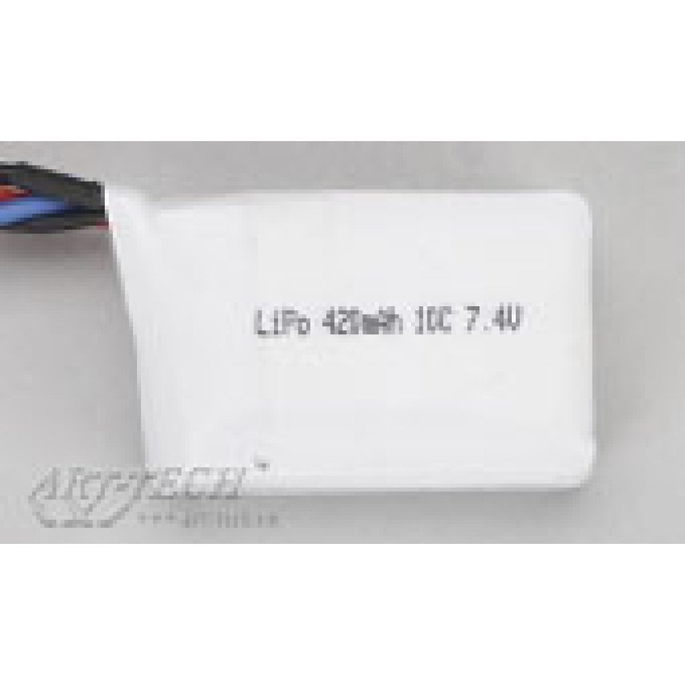 Аккумулятор li-po 7.4V,420mAh Art-tech - 3F02K