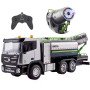 Радиоуправляемый грузовик Huina с цистерной и распылителем воды (свет, звук, пар, 1:18) - HN1316