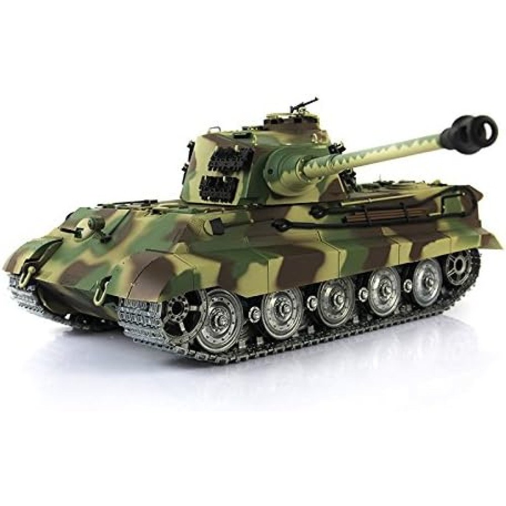 Радиоуправляемый танк Heng Long King Tiger PRO version V7.0 масштаб 1:16 2.4G - HL-3888A-1PRO-V7