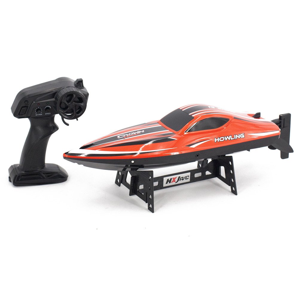 Радиоуправляемый катер Chasing Waves PRO с сумкой (41 см, 55 км/ч, Brushless) - HJ818PRO-RED-BAG
