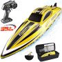 Радиоуправляемый катер Chasing Waves с сумкой (41 см, 35 км/ч) - HJ818-YELLOW-BAG