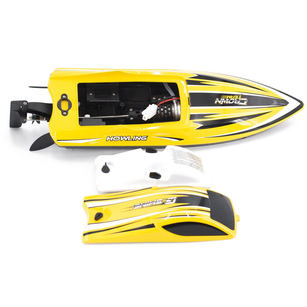 Радиоуправляемый катер Chasing Waves с сумкой (41 см, 35 км/ч) - HJ818-YELLOW-BAG