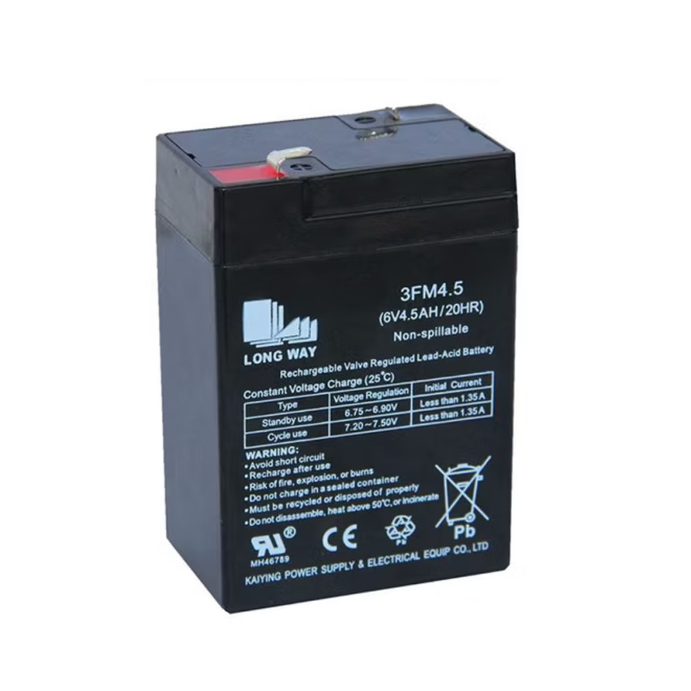 Аккумулятор Long Way 6V4.5Ah/20Hr - LW-3FM4.5