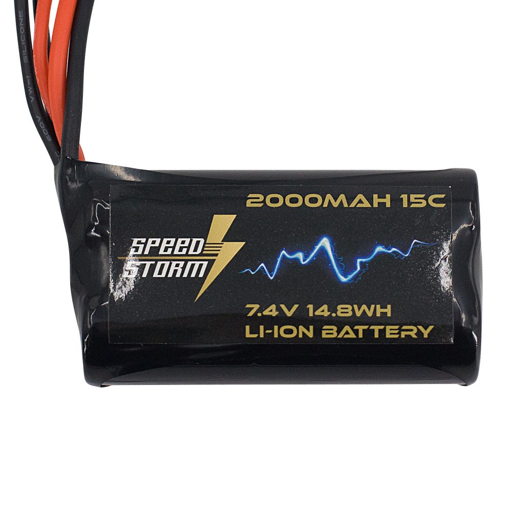 Аккумулятор Speed Storm Li-ion 18650 7.4V 2000 mAh разъем XT60 - SS-2S2000-XT60