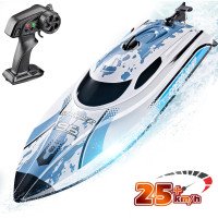 Радиоуправляемый катер Wander (30 см, LED, 25 км/ч) - HJ820-WHITE