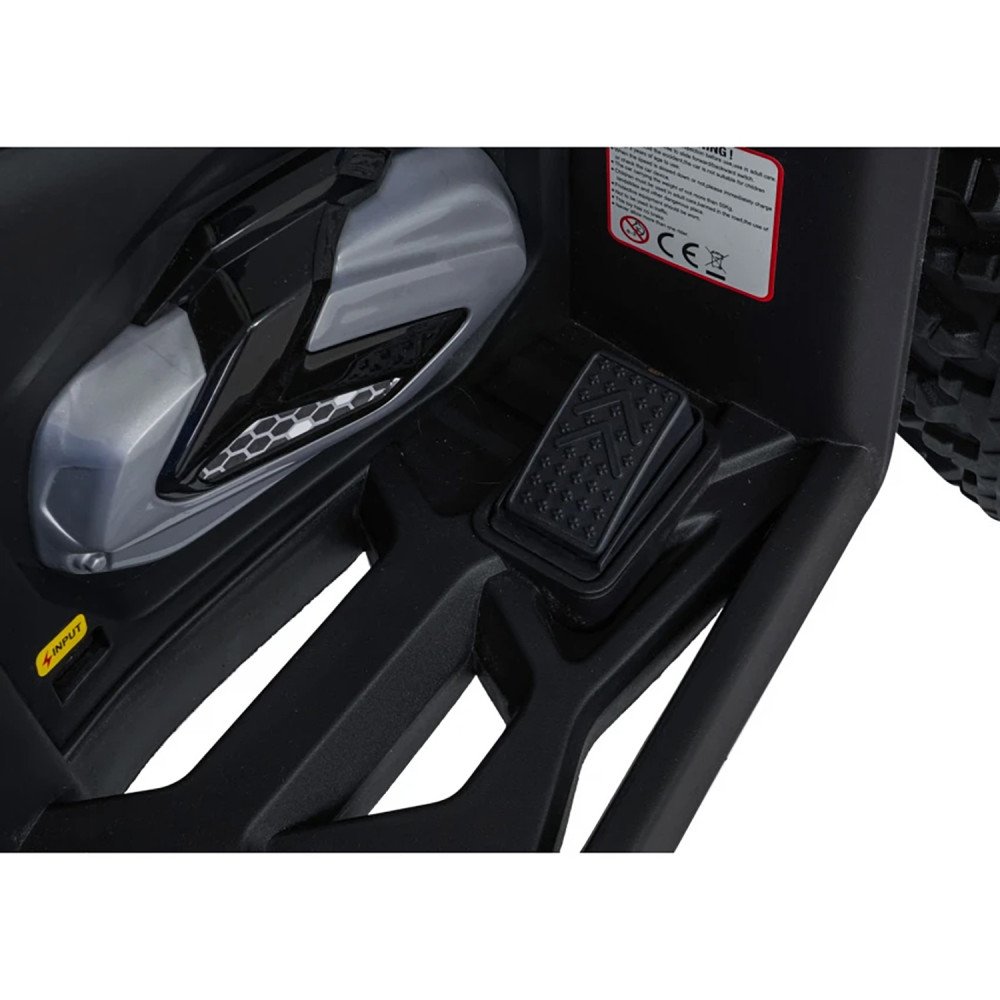 Детский электромобиль квадроцикл Outlander (черный, 24V, 4WD, пульт, EVA) - XMX652-24V-4WD-BLACK