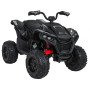 Детский электромобиль квадроцикл Outlander (черный, 24V, 4WD, пульт, EVA) - XMX652-24V-4WD-BLACK