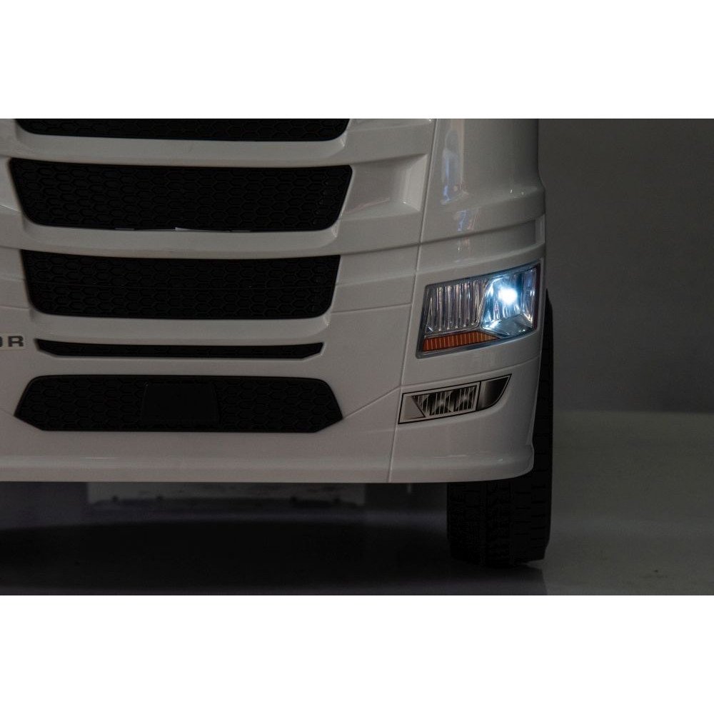 Детский электромобиль фура Scania 500R 4WD 12V - HL698-LUX-WHITE