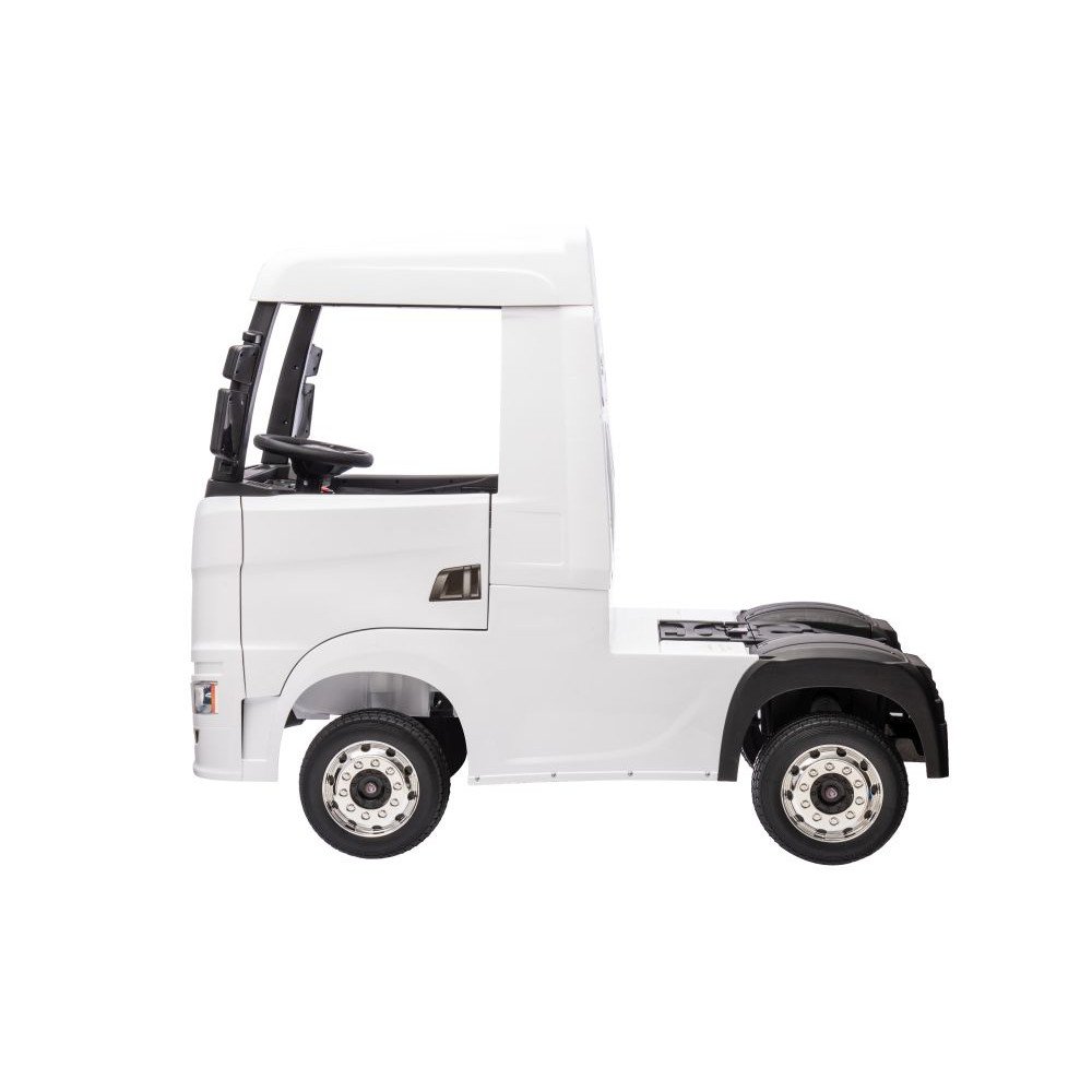 Детский электромобиль фура Scania 500R 4WD 12V - HL698-LUX-WHITE
