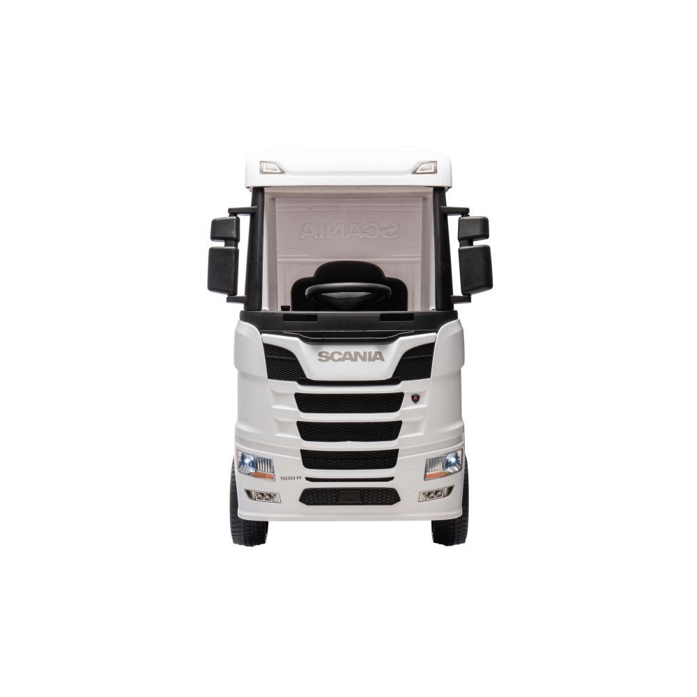 Детский электромобиль фура Scania 500R 4WD 12V - HL698-LUX-WHITE