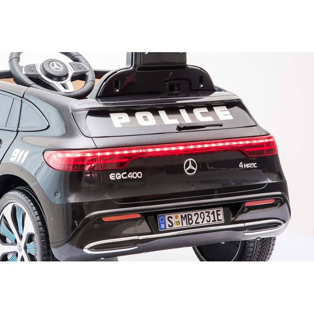 Полицейский электромобиль Mercedes Police EQC 400 12V 2WD - HL378-BLACK