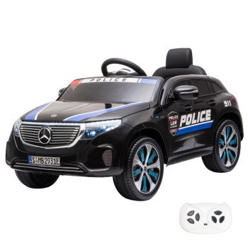 Полицейский электромобиль Mercedes Police EQC 400 12V 2WD - HL378-BLACK