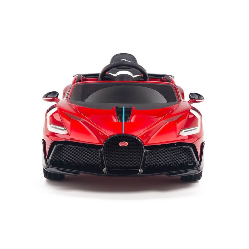 Детский электромобиль Bugatti Divo (красный лак, 12V) - HL338