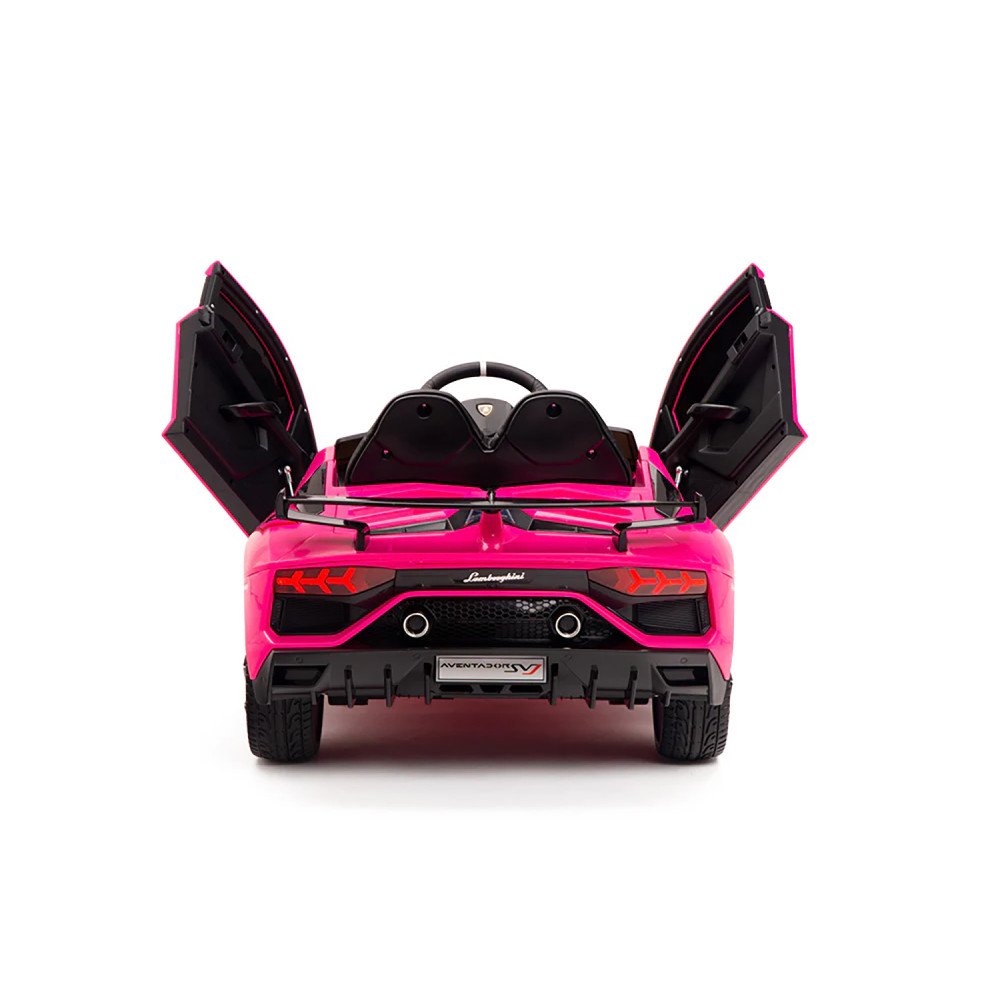 Детский электромобиль Lamborghini SVJ (розовый, 12V) - HL328