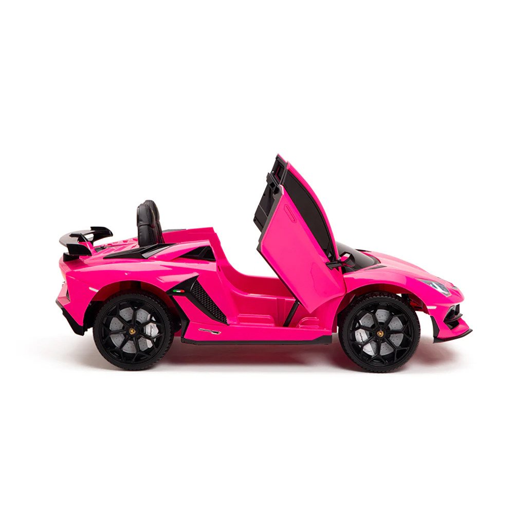 Детский электромобиль Lamborghini SVJ (розовый, 12V) - HL328