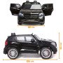 Детская машина Mercedes Benz GLS63 (черный лак, 4WD, 12V) - HL228