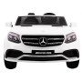 Электромобиль Mercedes Benz GLS63 (белый, 4WD, 12V) - HL228