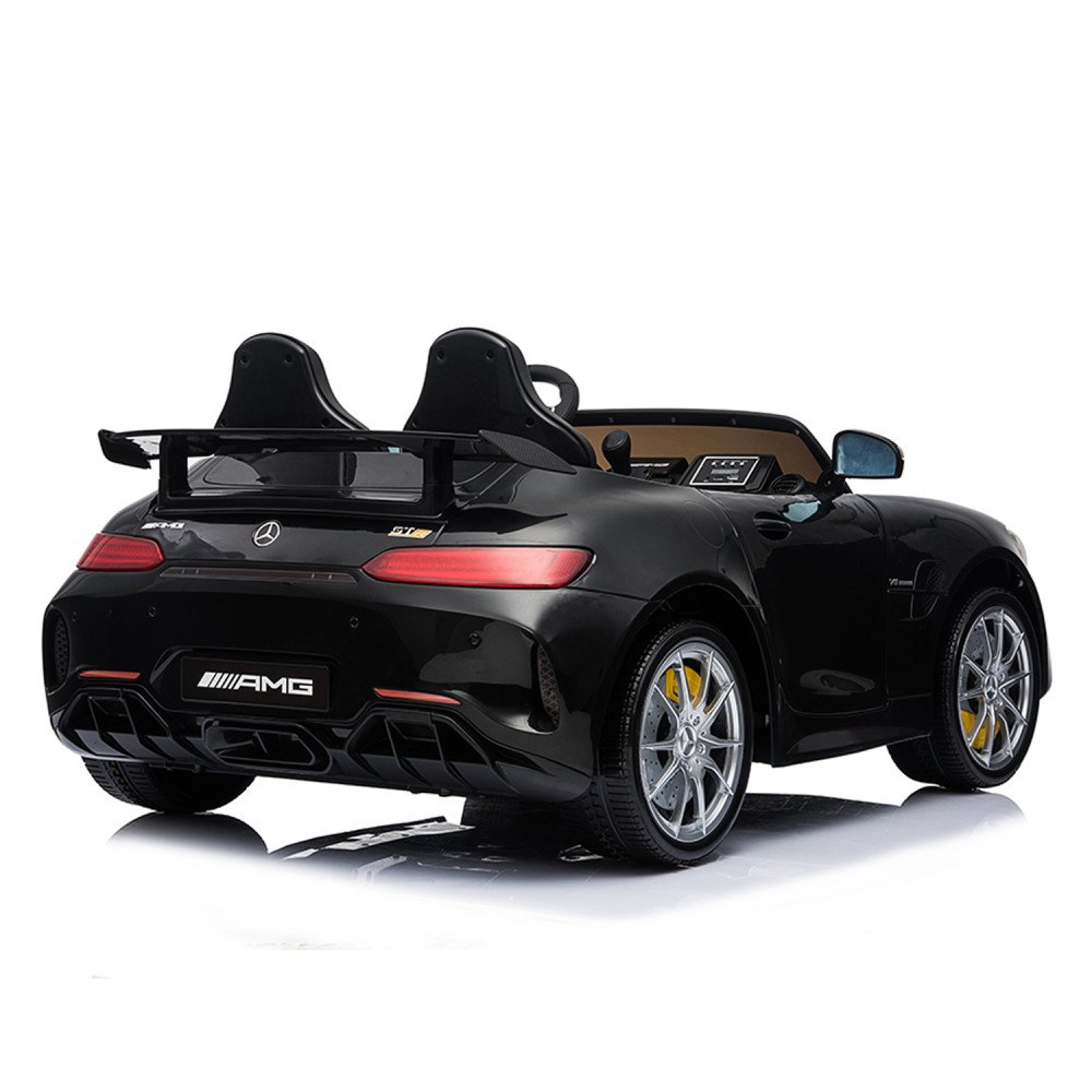 Детский электрический автомобиль Mercedes-Benz GT R (черный, 4WD, 12V) - HL289-BLACK