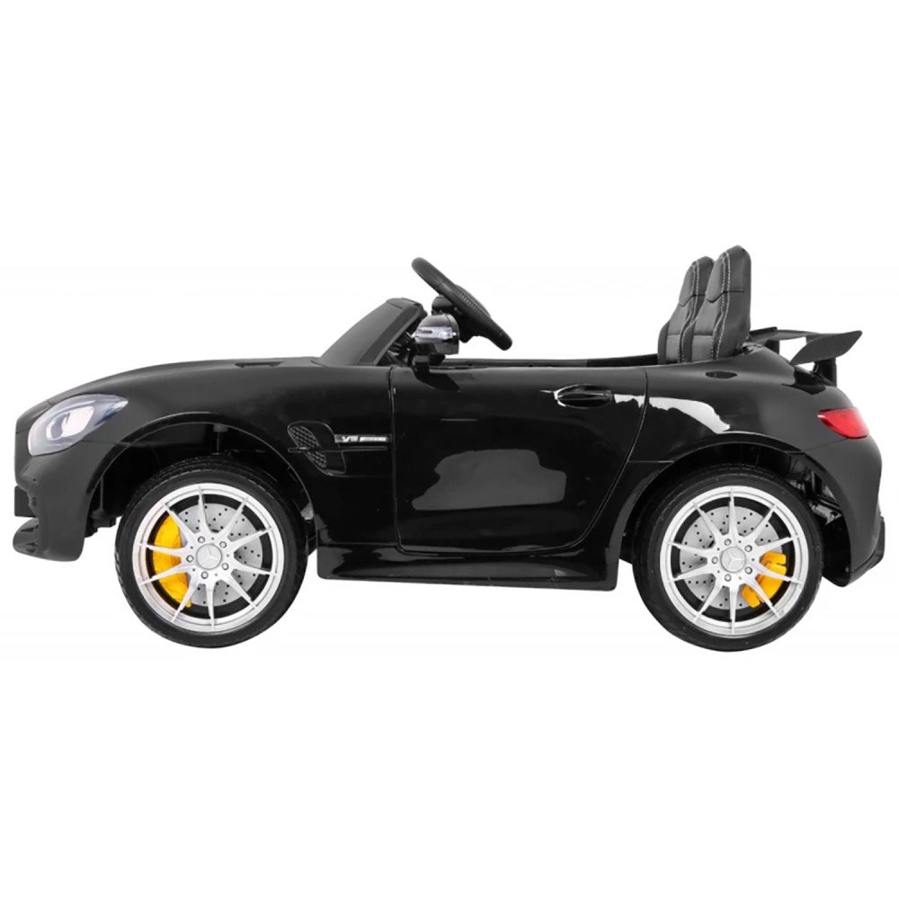Детский электрический автомобиль Mercedes-Benz GT R (черный, 4WD, 12V) - HL289-BLACK