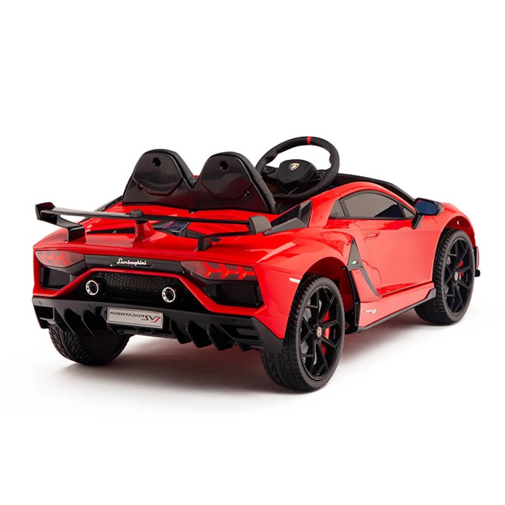 Детский спроткар Lamborghini SVJ (красный, 12V) - HL328