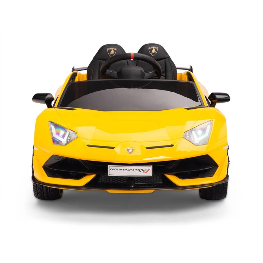 Электрический автомобиль Lamborghini SVJ (желтый, 12V) - HL328