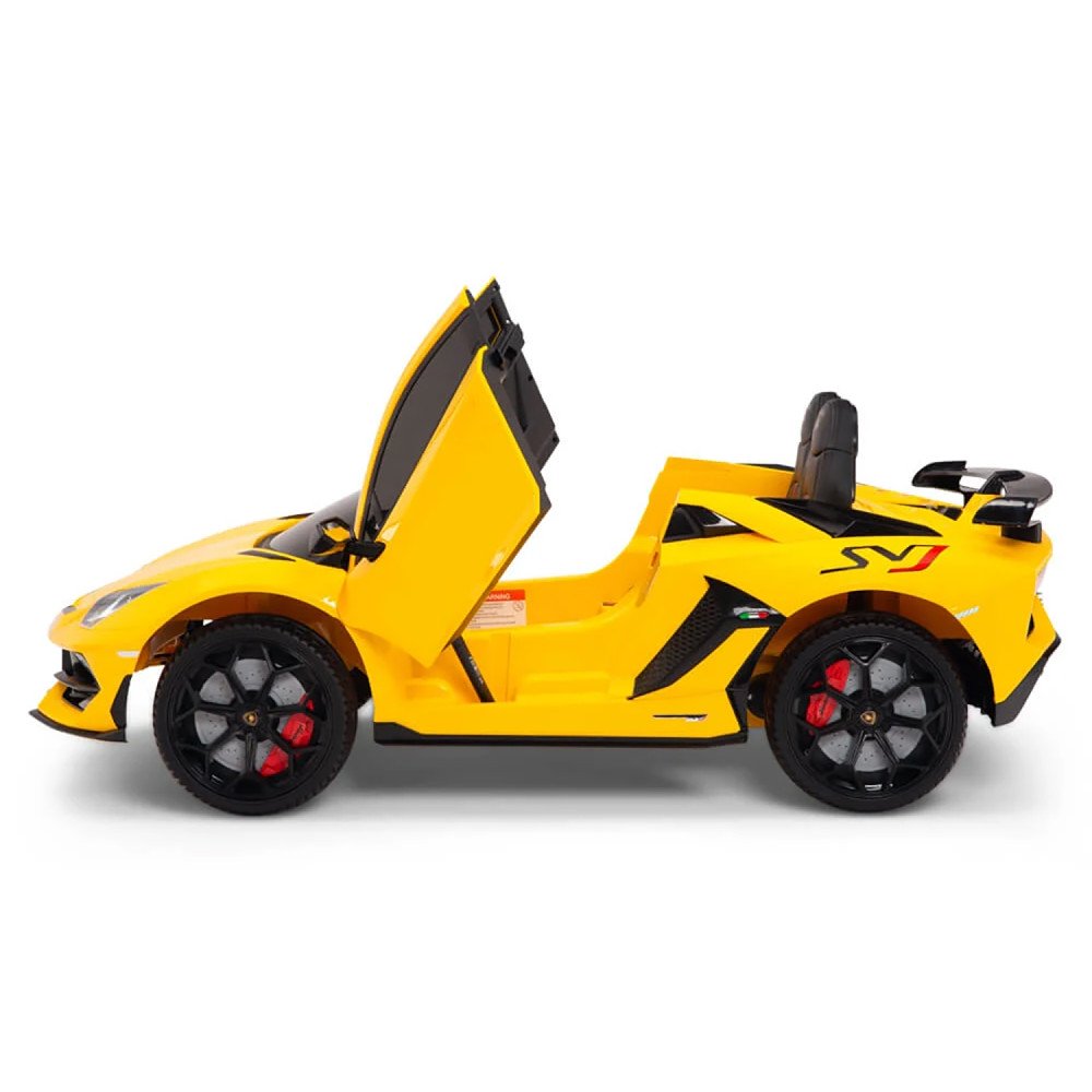 Электрический автомобиль Lamborghini SVJ (желтый, 12V) - HL328