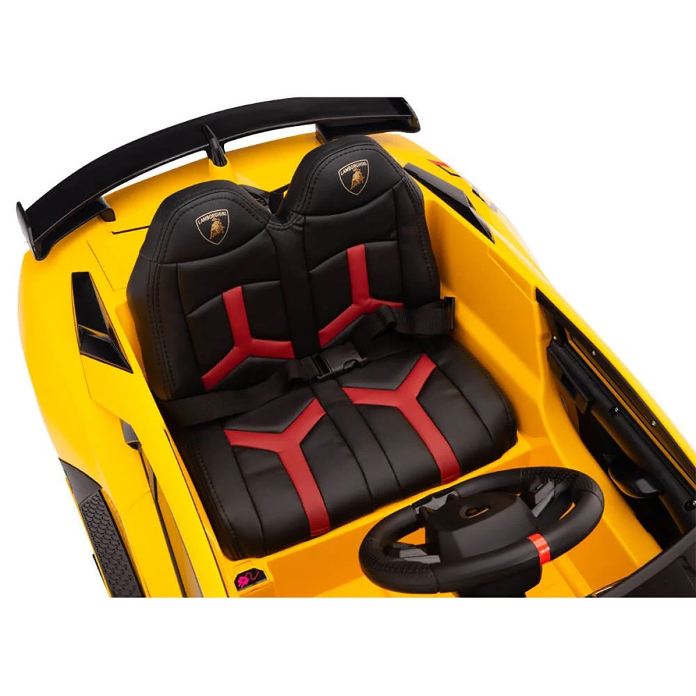 Электрический автомобиль Lamborghini SVJ (желтый, 12V) - HL328