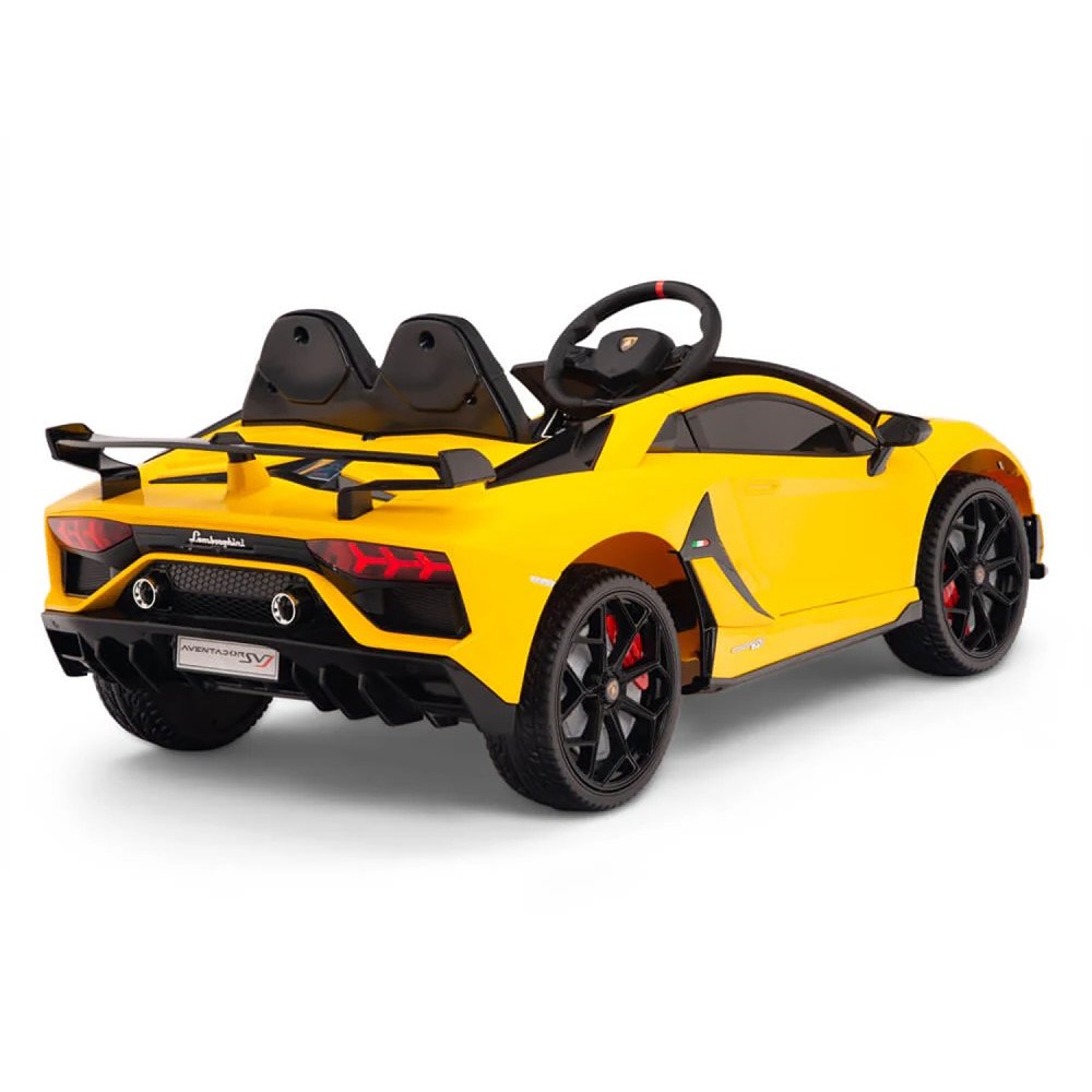 Электрический автомобиль Lamborghini SVJ (желтый, 12V) - HL328