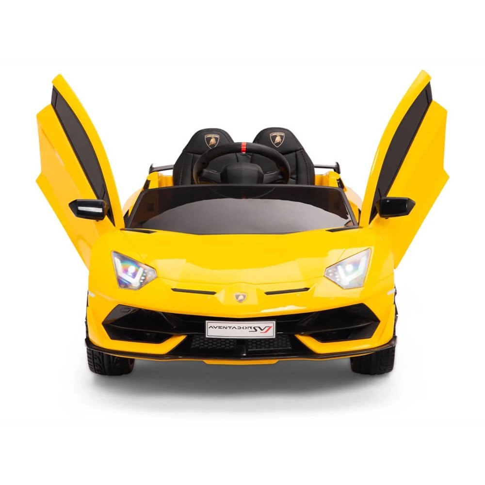 Электрический автомобиль Lamborghini SVJ (желтый, 12V) - HL328